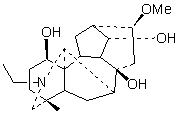多根乌头碱分析标准品 HPLC ≥98%cas号:39089-30-0