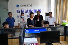 河南城建學院黨委書記張惠貞一行到招生錄取現場檢查指導工作