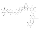 O-6-Deoxy-α-L-mannopyranosyl-(1→4)-O-β-D-glucopyranosyl-(1→6)-β-D-glucopyranosyl (3β)-3-[(4-O-β-D-glucopyranosyl-α-L- arabinopyranosyl)oxy]olean-12-en-28-oate 1175042-33-7