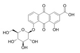 大黄酸-8-O-β-D-葡萄糖苷,34298-86-7，Rhein-8-glucoside，10mg/支