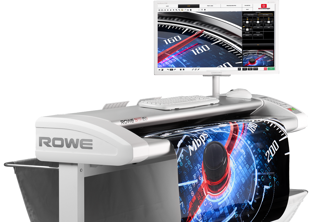 瑞网ROWE Scan 850i 高精度扫描仪