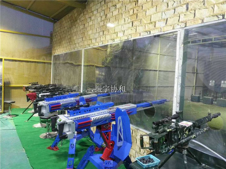 景区大型游乐设备气炮枪实感模拟射击设备游乐射击项目打靶气炮枪