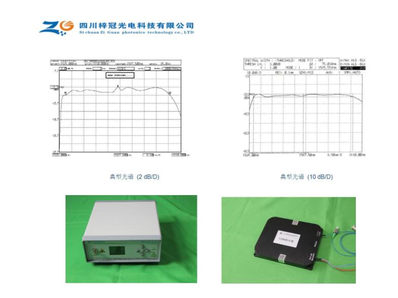 四川梓冠光电供应 ASE宽带光源 功率稳定光谱平坦 可远程监控