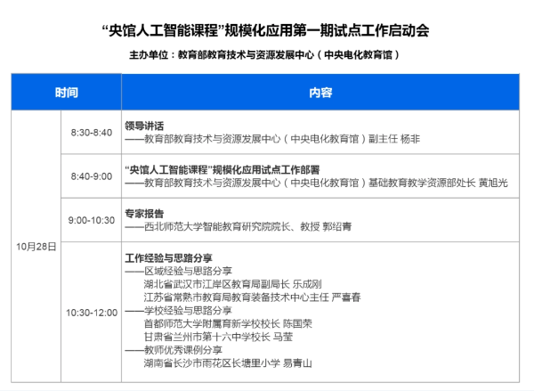 合肥市瑶海区成功入选“央馆人工智能课程”规模化应用试点区