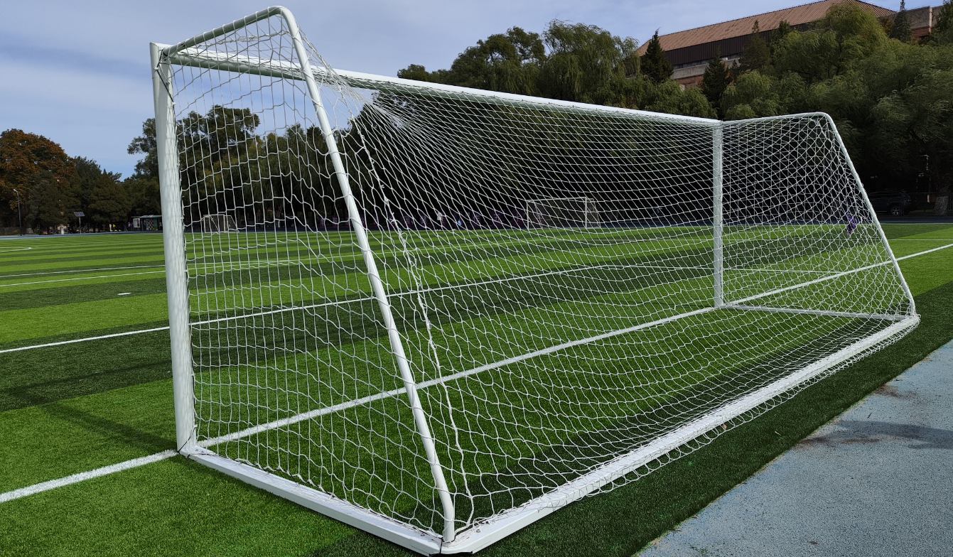 11人制 足球网门用网 全手工编织有节足球网 涤纶材质防晒防雨