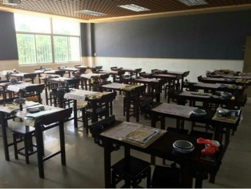 萬強國學桌WQ-020實木桌