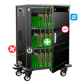 平板電腦充電柜 數據同步充電柜 移動充電車 SYNC48