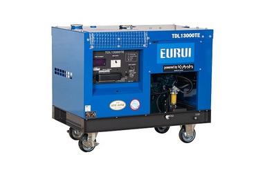 东洋EURUI品牌柴油10KVA三项移动式发电机组 TDL13000TE