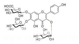 6-羥基山奈酚-3,6-二-O-葡萄糖-7-葡萄糖醛酸苷