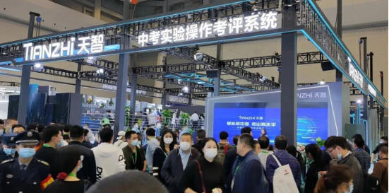 天智中考實驗操作考評系統驚艷第78屆中國教育裝備展示會