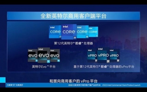 新華三搭載第 12 代英特爾? 酷睿? 處理器的商用終端新品亮相