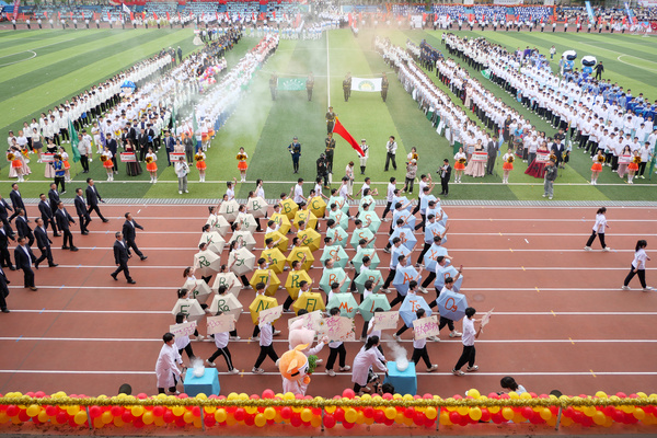 躍動青春|東北林業大學第五十六屆田徑暨陽光體育運動會開幕