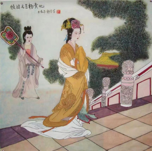 【政府采購藝術家代表】中國風范 國之瑰寶——王靜芬精品手繪
