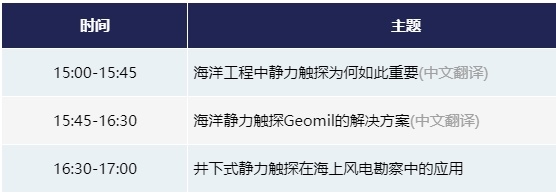 【免費直播課】海洋工程勘察技術系列在線講座