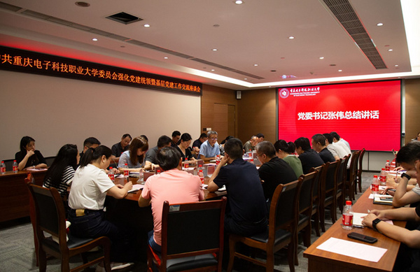重庆电子科技职业大学顺利召开2025年基层党建工作座谈会
