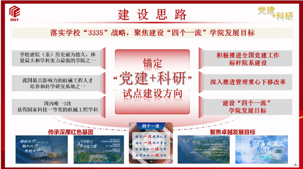 強化黨建三力 確?？蒲腥?以高質量黨建推動科研工作高質量發展——大連理工大學機械工程學院黨委