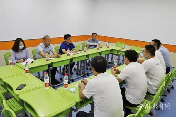 合肥市教育局大調研深入培訓機構調研