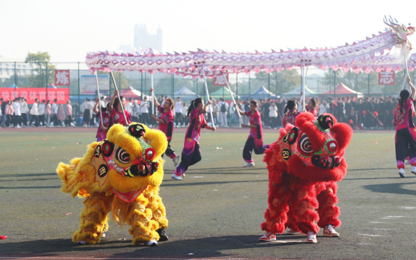 淮南師范學院2023年體育運動會開幕