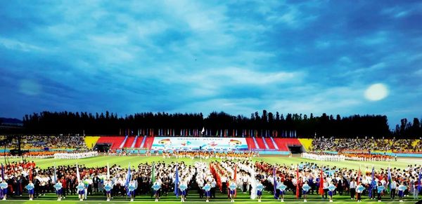 内蒙古自治区第十二届大学生运动会开幕