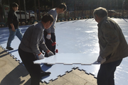 北京市爱堡国际幼儿园仿真冰场建设案例