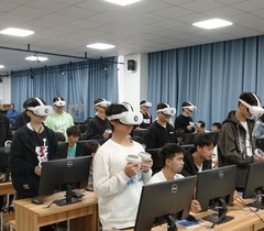 昆明冶专在省高职院校中首家以VR创新实践平台开展教学实训