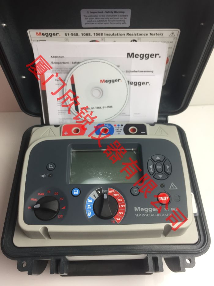 S1-568美国megger绝缘电阻测试仪S1-568兆欧表S1-1068