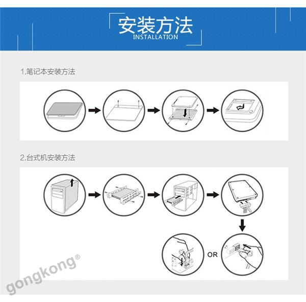 Goldendisk 加密电脑服务器固态硬盘2.5寸 128G工业级SSD免费送软件